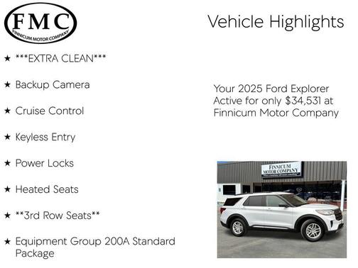 2025 Ford Explorer Active