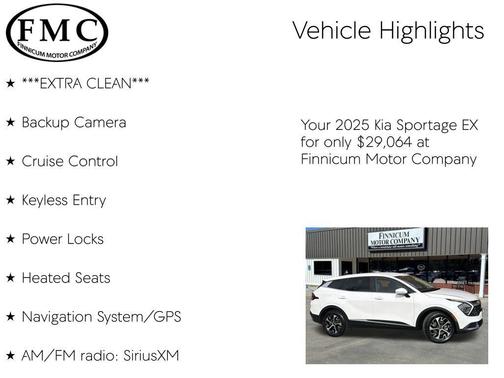 2025 Kia Sportage EX