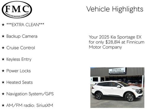 2025 Kia Sportage EX