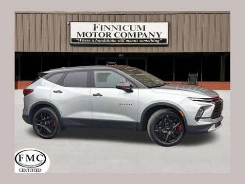 Sterling Gray Metallic 2024 Chevrolet Blazer 2LT