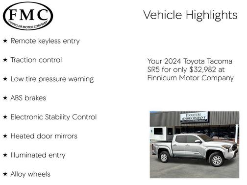 2024 Toyota Tacoma SR5