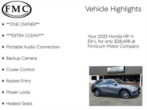 2023 Honda HR-V EX-L