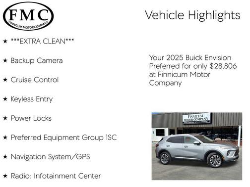 2025 Buick Envision Preferred AWD