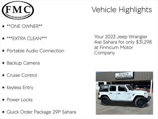 2023 Jeep Wrangler 4xe Sahara