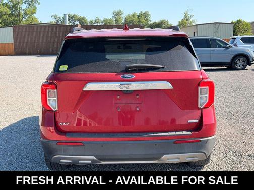 Rapid Red Metallic Tinted Clearcoat 2020 Ford Explorer XLT