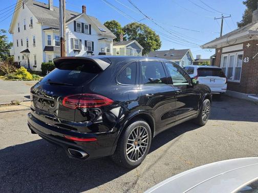 Black 2017 Porsche Cayenne Platinum Edition
