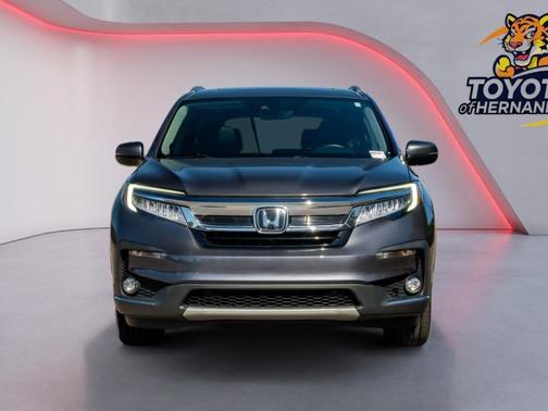Modern Steel Metallic 2022 Honda Pilot AWD Elite