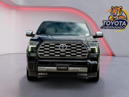 Midnight Black Metallic 2024 Toyota Sequoia Capstone