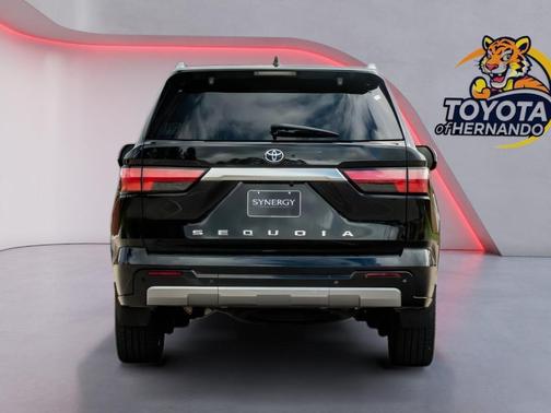 Midnight Black Metallic 2024 Toyota Sequoia Capstone