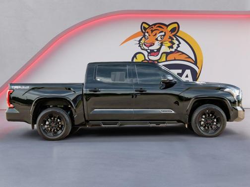 Midnight Black Metallic 2026 Toyota Tundra Hybrid Platinum