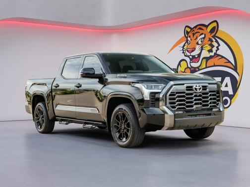 Midnight Black Metallic 2026 Toyota Tundra Hybrid Platinum