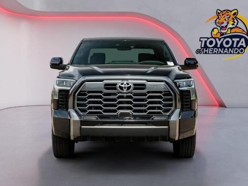 Midnight Black Metallic 2026 Toyota Tundra Hybrid Platinum