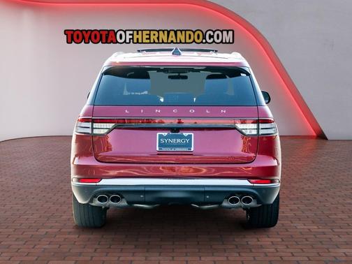 Red Carpet Metallic Tinted Clearcoat 2026 Lincoln Aviator Reserve AWD