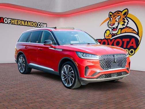 Red Carpet Metallic Tinted Clearcoat 2026 Lincoln Aviator Reserve AWD