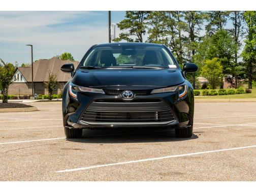 Midnight Black Metallic 2026 Toyota Corolla Hybrid LE