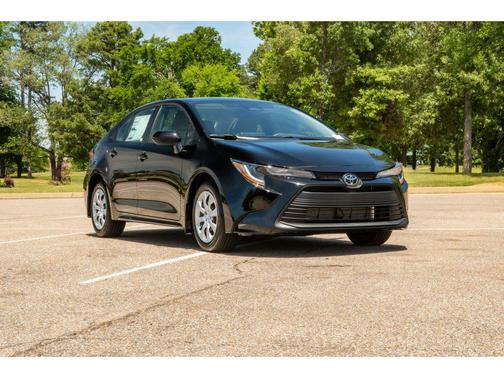 Midnight Black Metallic 2026 Toyota Corolla Hybrid LE