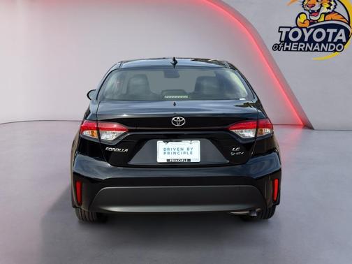 Midnight Black Metallic 2026 Toyota Corolla Hybrid LE