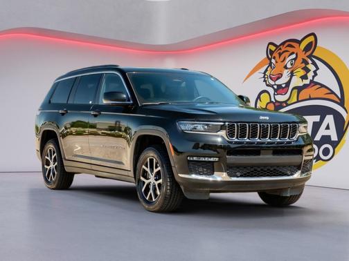 Diamond Black Crystal Pearlcoat 2024 Jeep Grand Cherokee L Limited