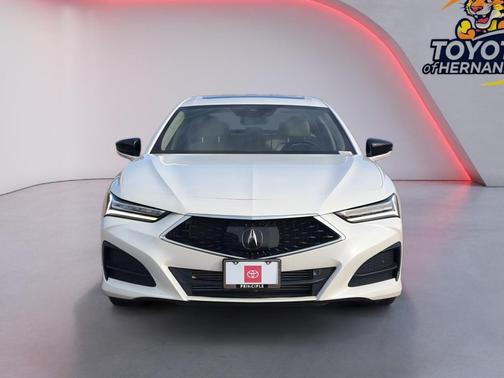 Lunar Silver Metallic 2021 Acura TLX Technology