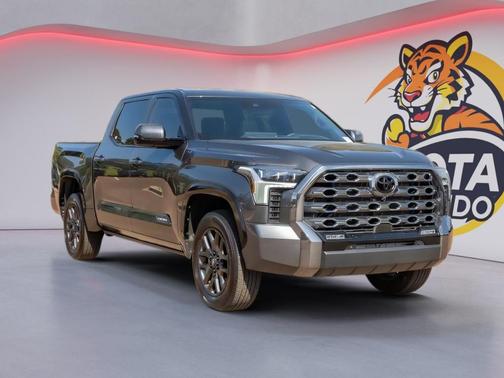 Magnetic Gray Metallic 2025 Toyota Tundra Platinum
