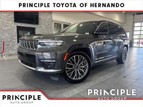 Baltic Gray Metallic Clearcoat 2022 Jeep Grand Cherokee L Summit Reserve