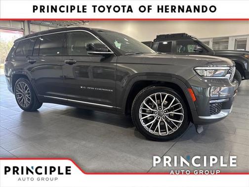 Baltic Gray Metallic Clearcoat 2022 Jeep Grand Cherokee L Summit Reserve