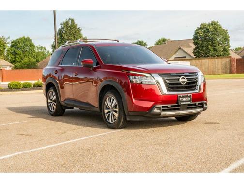 Scarlet Ember Tintcoat 2023 Nissan Pathfinder SL FWD