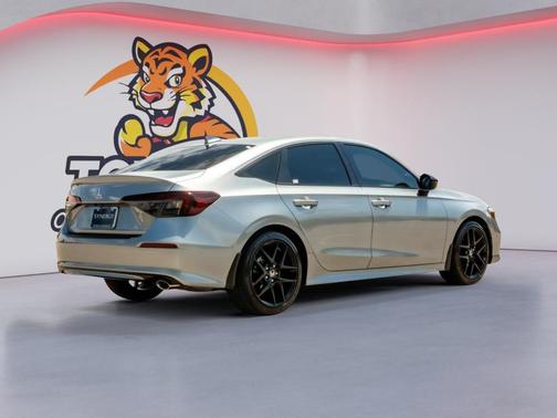 Solar Silver Metallic 2025 Honda Civic Sport