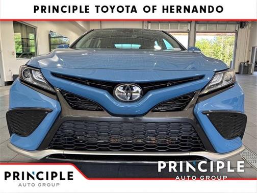Cavalry Blue 2023 Toyota Camry XSE