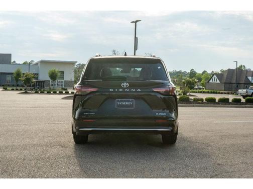 Midnight Black Metallic 2025 Toyota Sienna Platinum