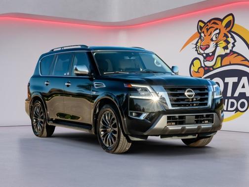 Super Black 2021 Nissan Armada Platinum 2WD
