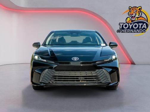 Midnight Black Metallic 2025 Toyota Camry LE