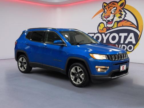 Laser Blue Pearlcoat 2019 Jeep Compass Limited