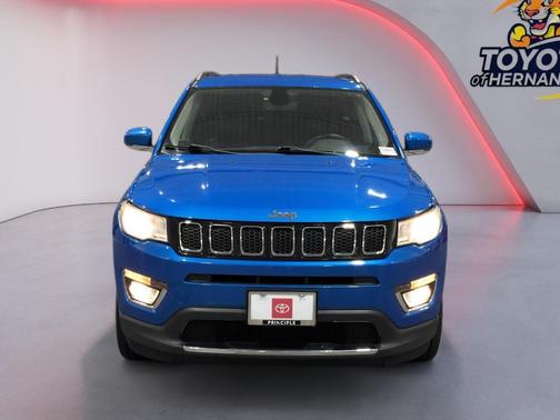 Laser Blue Pearlcoat 2019 Jeep Compass Limited