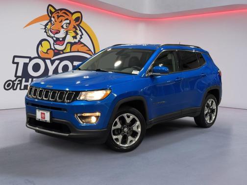 Laser Blue Pearlcoat 2019 Jeep Compass Limited