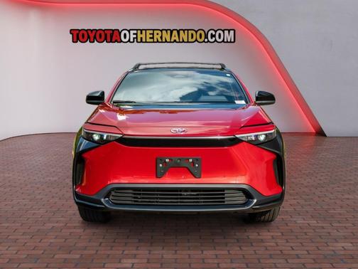 Supersonic Red 2024 Toyota bZ4X XLE