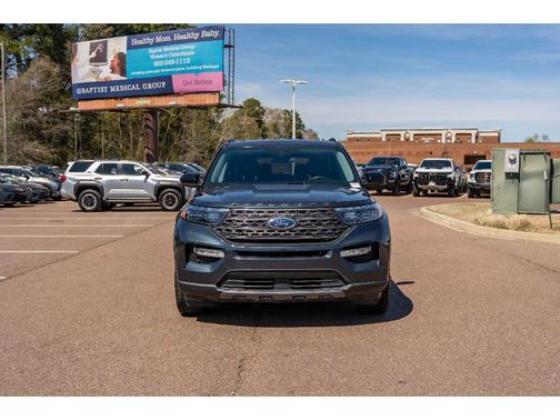 STONE BLUE METALLIC 2022 Ford Explorer XLT