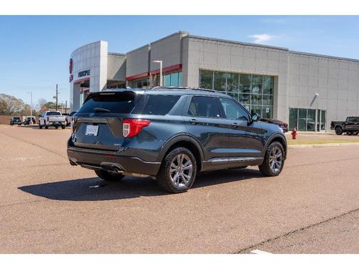 STONE BLUE METALLIC 2022 Ford Explorer XLT