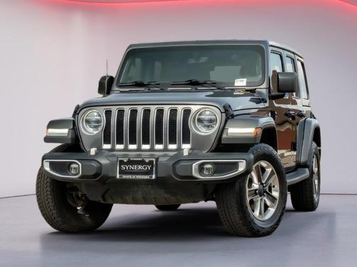 Granite Crystal Metallic Clearcoat 2018 Jeep Wrangler Unlimited Sahara