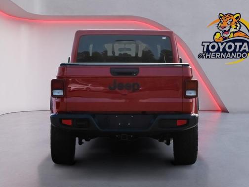 Firecracker Red Clearcoat 2025 Jeep Gladiator Nighthawk