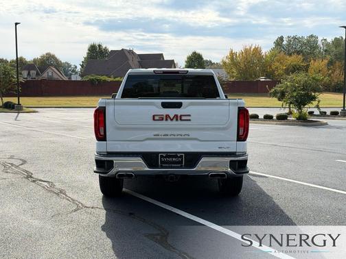 Summit White 2025 GMC Sierra 1500 SLT