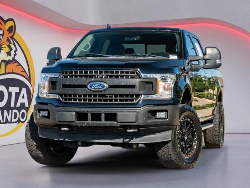SHADOW BLACK 2018 Ford F-150 XLT