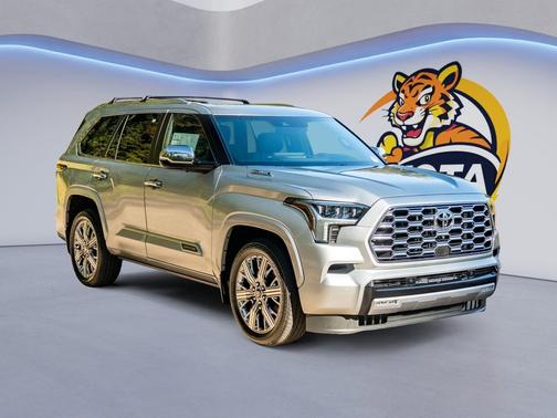 Celestial Silver Metallic 2026 Toyota Sequoia Capstone