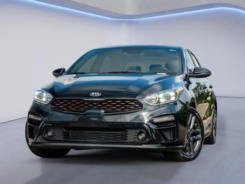 Aurora Black 2021 Kia Forte GT-Line