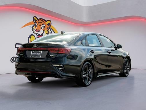 Aurora Black 2021 Kia Forte GT-Line