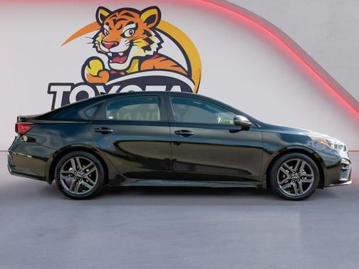 Aurora Black 2021 Kia Forte GT-Line