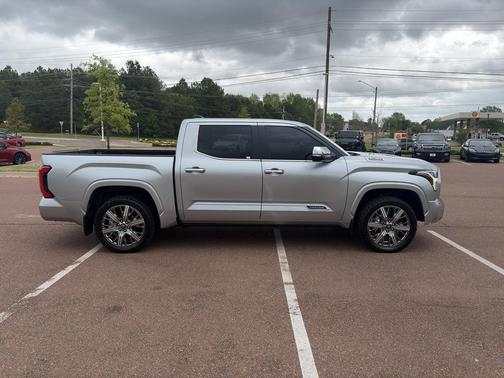 Celestial Silver Metallic 2026 Toyota Tundra Hybrid Capstone