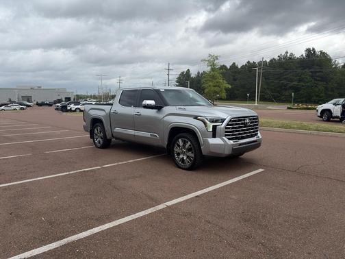 Celestial Silver Metallic 2026 Toyota Tundra Hybrid Capstone