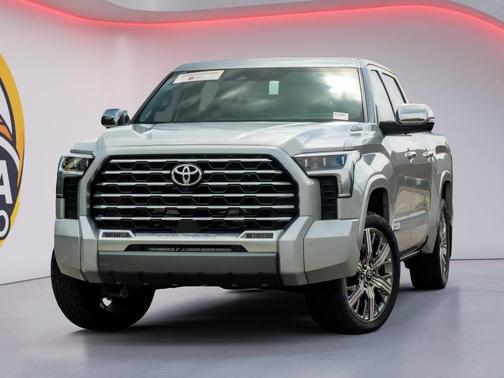 Celestial Silver Metallic 2026 Toyota Tundra Hybrid Capstone