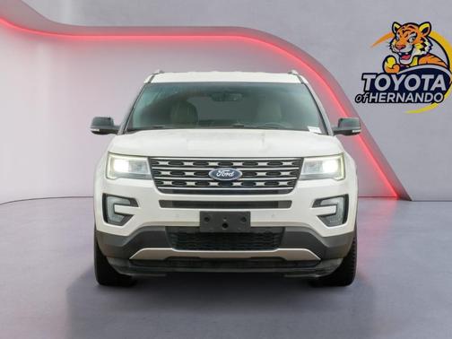 WHITE PLATINUM MET TRI-COAT 2016 Ford Explorer XLT